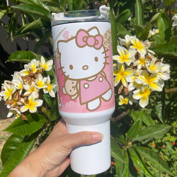 Christmas gift thanksgiving Personalized Sanrio Hello Kitty Tumbler 40oz - Picture 8 of 15